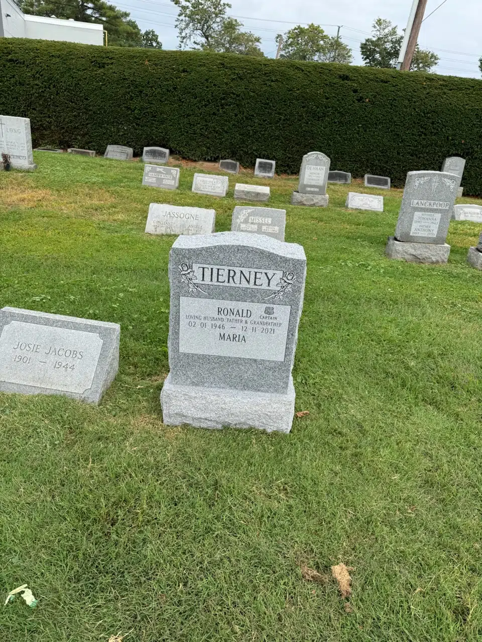 Granite Headstone hand-carved by NJ Headstone Showroom in NJ — image 5