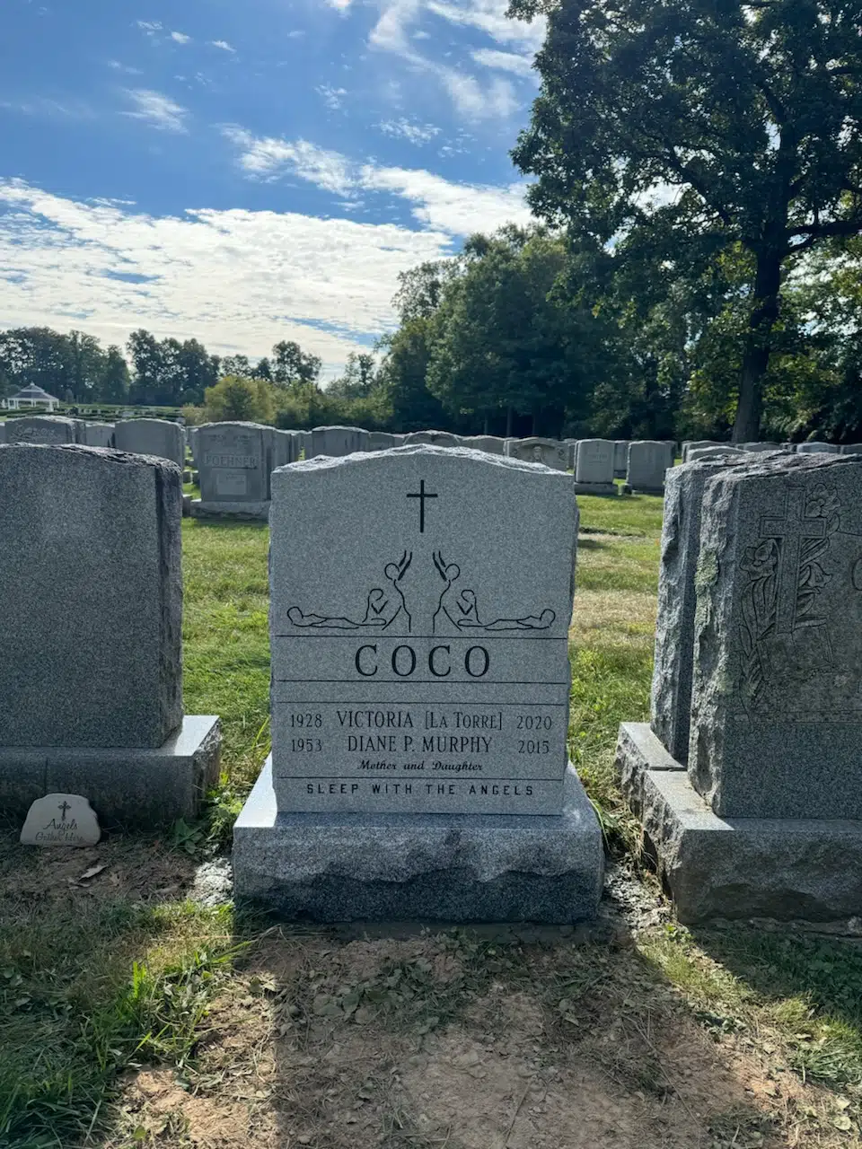 Granite Headstone hand-carved by NJ Headstone Showroom in NJ — image 6